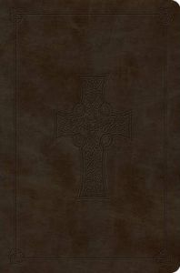 ESV Value Compact Trutone Olive Celtic Cross