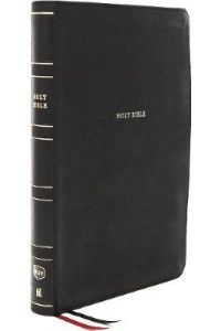 NKJV Super Giant Print Black Reference Bible Thumb Indexed