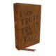 NKJV Parge Print End of Verse Reference Verse Art Chestnut Cover
