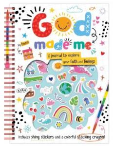 God Made Me with Stickers/Crayon