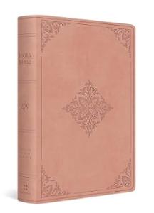 ESV Giant Print Value Personal Size Bible Blush Rose