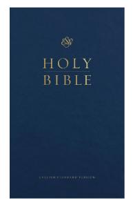 ESV Pew Bible Blue