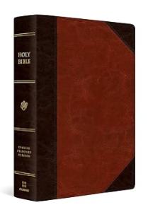 ESV Super Giant Print Bible Trutone Brown/Cordovan