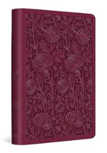 ESV Value Compact Bible Raspberry Floral