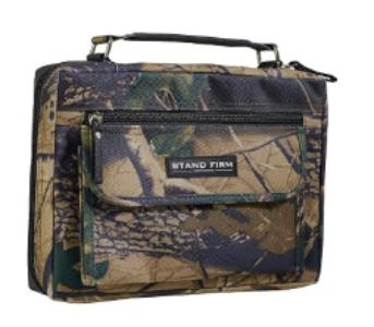 Bible Cover Medium Stand Firm – Camo
