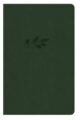 NASB Large Print Personal Size Reference Indexed Olive