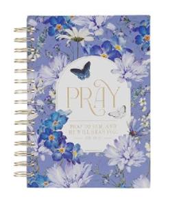 Pray Blue Blooms – Spiral Journal